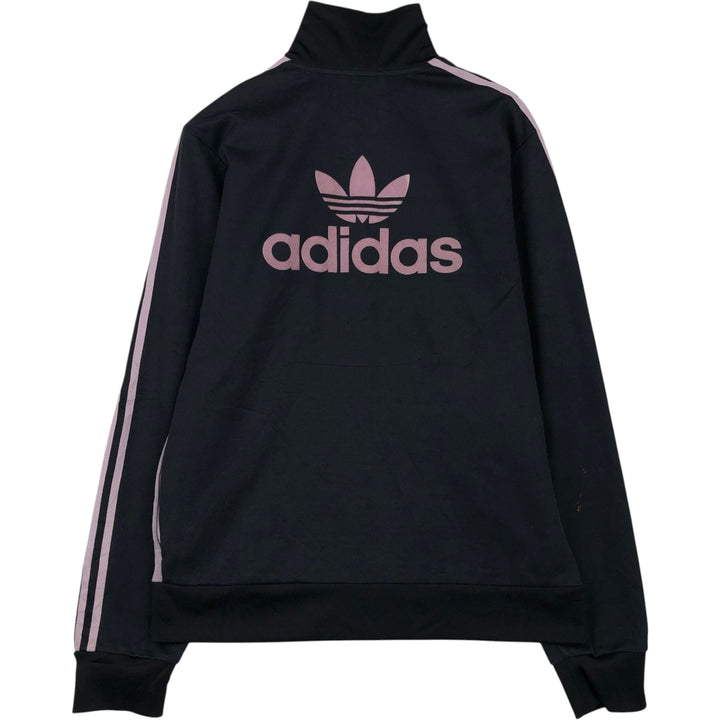 00'S adidas back logo jersey track jacket men's size L polyester gray type Vintage Second Hand