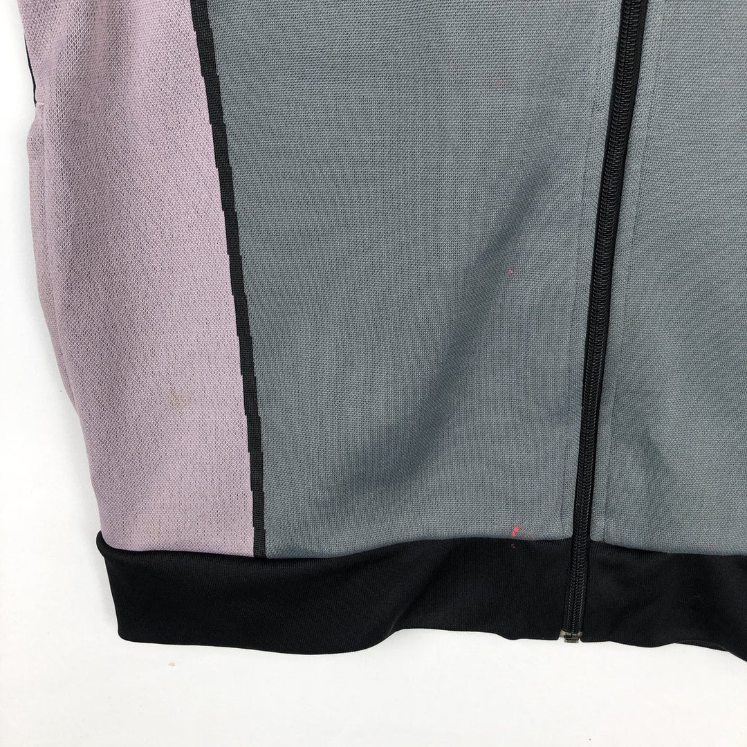 00'S adidas back logo jersey track jacket men's size L polyester gray type Vintage Second Hand
