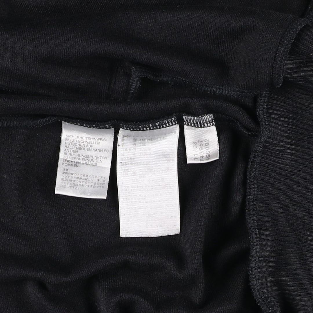 00'S adidas Originals Jersey Track Jacket Men's XL unclear black type Vintage Second Hand