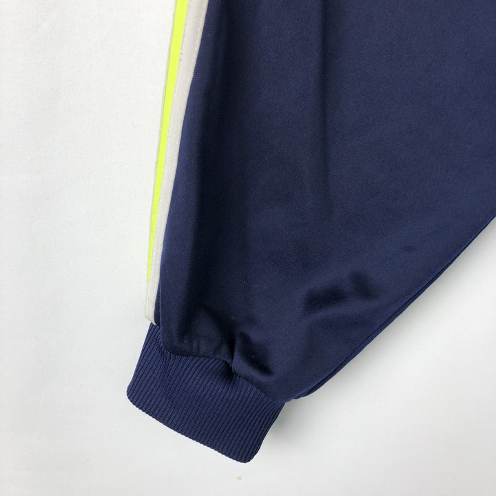90s-00'S Adidas Back Logo Jersey Track Jacket, Men's Size L unclear navy blue type Vintage Second Hand