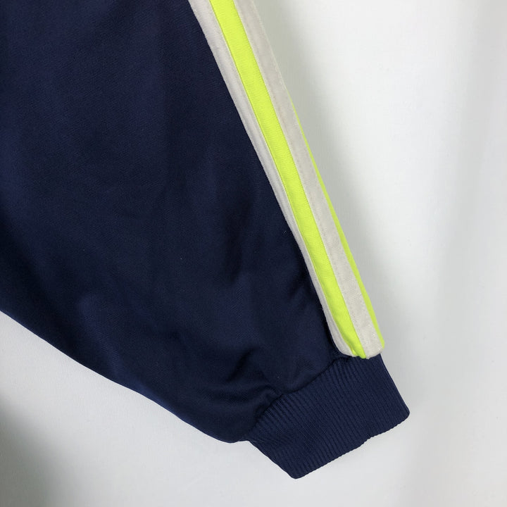 90s-00'S Adidas Back Logo Jersey Track Jacket, Men's Size L unclear navy blue type Vintage Second Hand