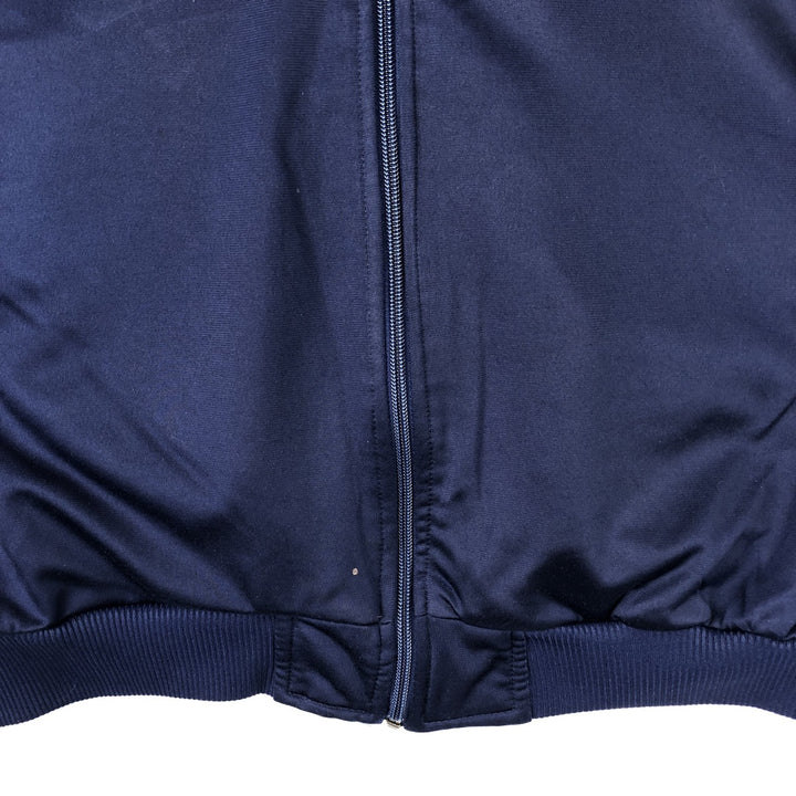 90s-00'S Adidas Back Logo Jersey Track Jacket, Men's Size L unclear navy blue type Vintage Second Hand