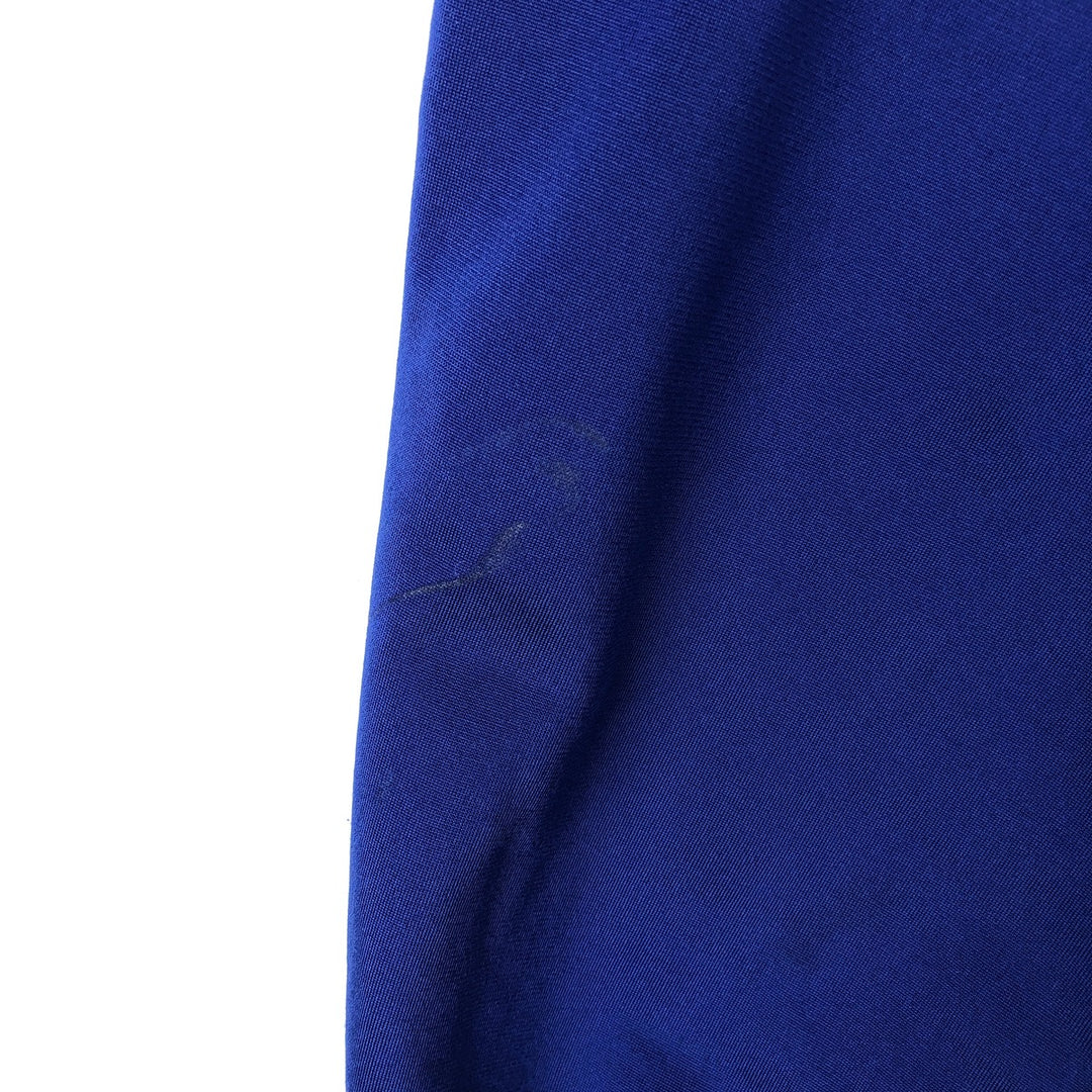 90s-00'S Adidas Back Logo 2-Way Jersey Track Jacket, Men's Size Medium polyester blue type Vintage Second Hand