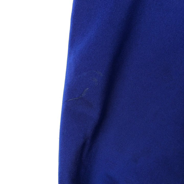 90s-00'S Adidas Back Logo 2-Way Jersey Track Jacket, Men's Size Medium polyester blue type Vintage Second Hand