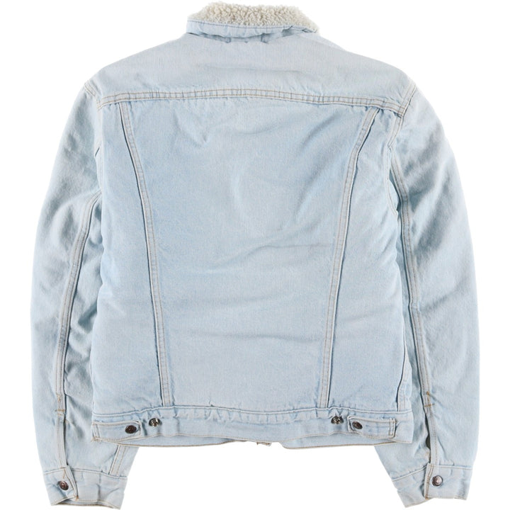 90'S Vintage Levi's San Francisco Padded Denim Jacket, Men's Size Medium unclear blue type Vintage Second Hand