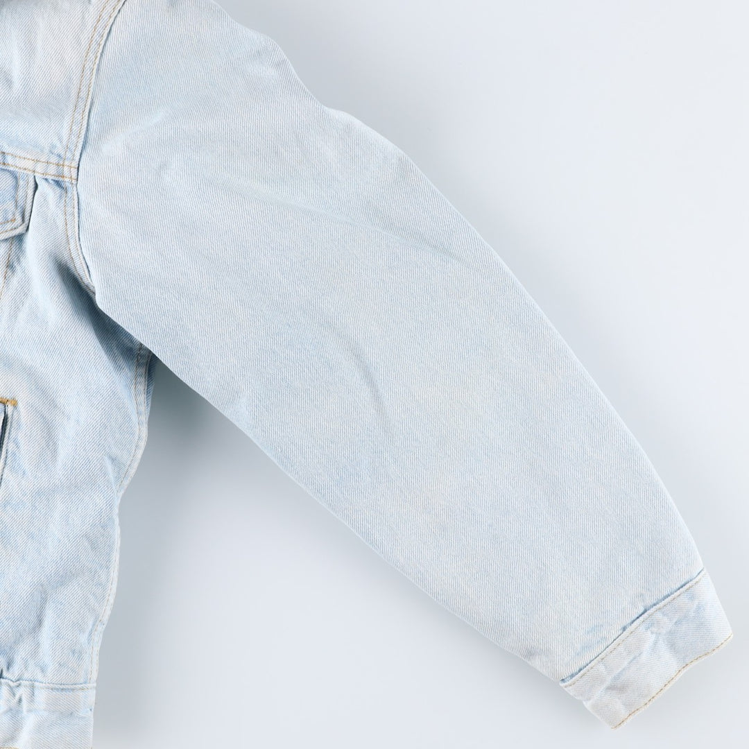 90'S Vintage Levi's San Francisco Padded Denim Jacket, Men's Size Medium unclear blue type Vintage Second Hand