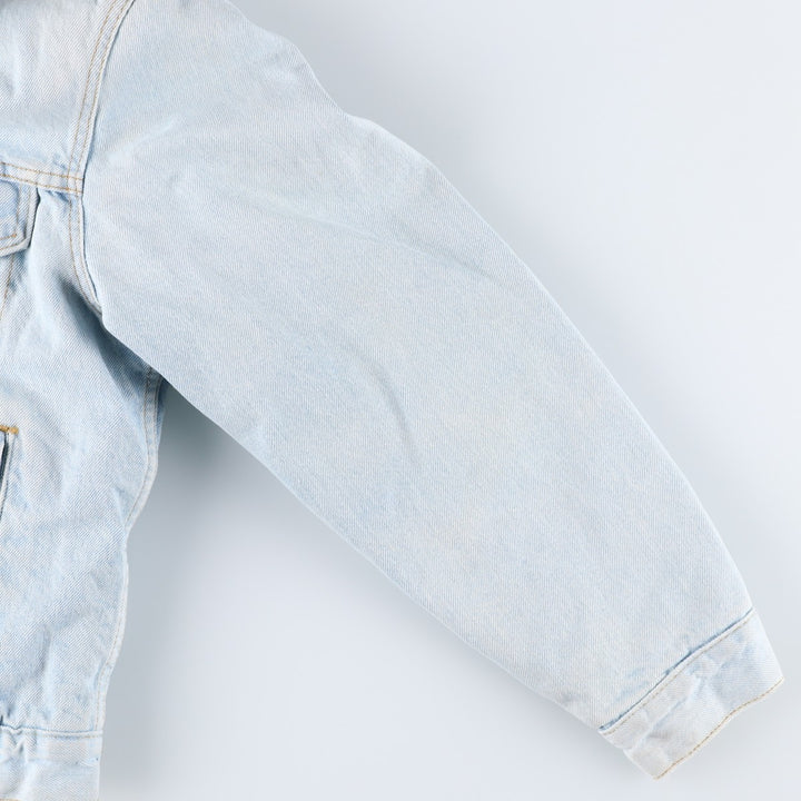 90'S Vintage Levi's San Francisco Padded Denim Jacket, Men's Size Medium unclear blue type Vintage Second Hand
