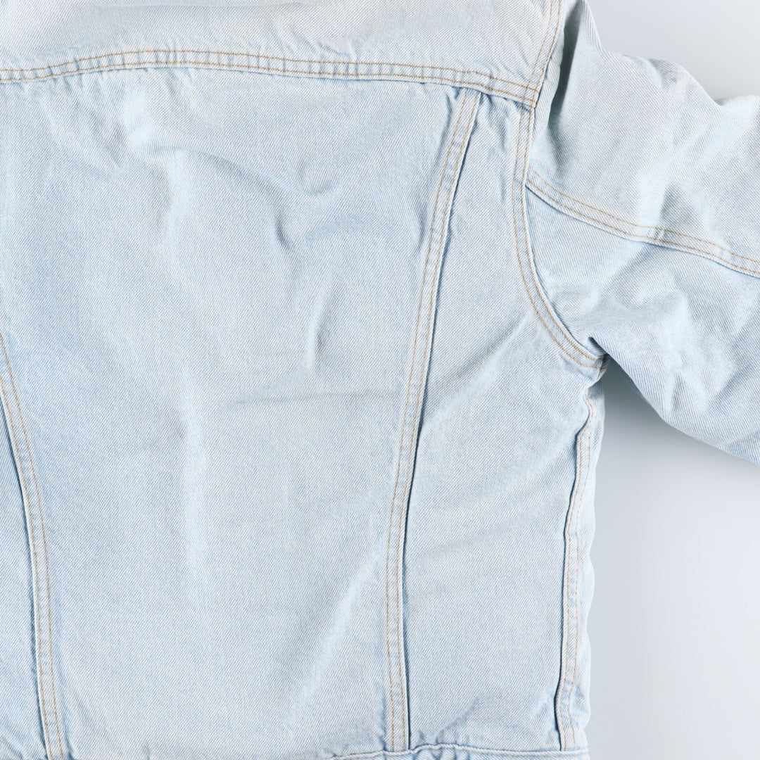 90'S Vintage Levi's San Francisco Padded Denim Jacket, Men's Size Medium unclear blue type Vintage Second Hand