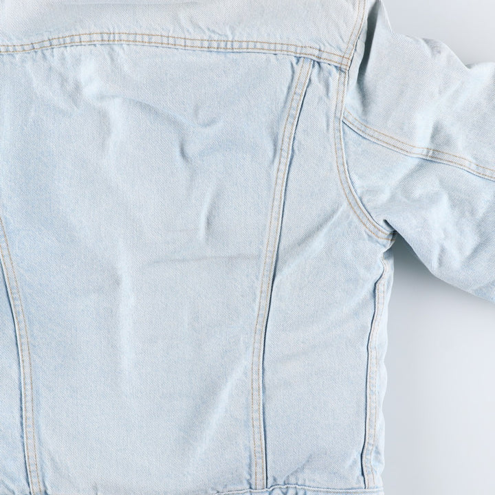 90'S Vintage Levi's San Francisco Padded Denim Jacket, Men's Size Medium unclear blue type Vintage Second Hand