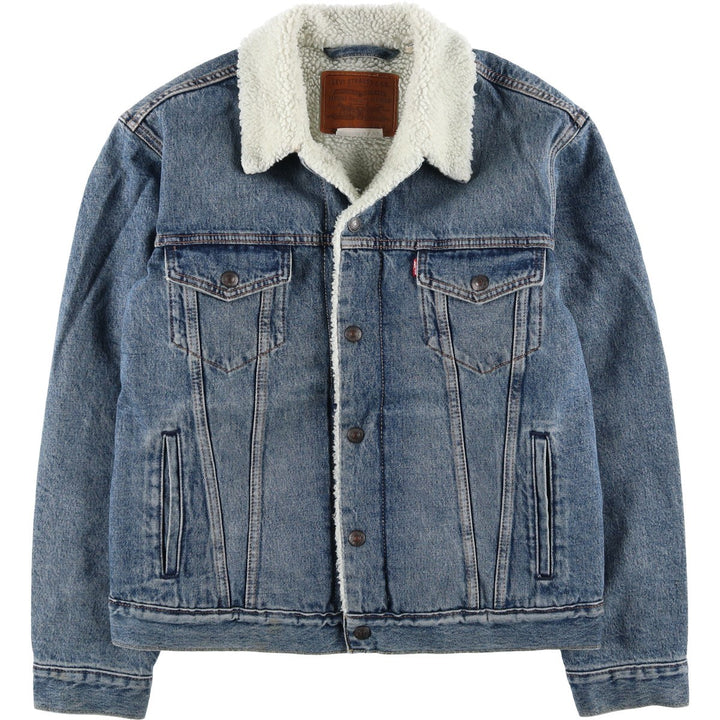Levi's LEVI'S PREMIUM padded denim jacket, size M, men's cotton blue type Vintage Second Hand