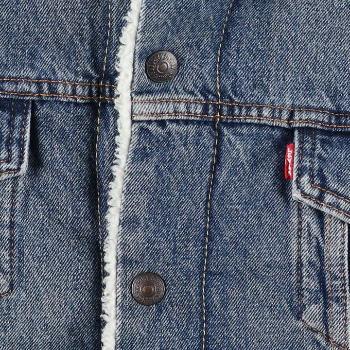 Levi's LEVI'S PREMIUM padded denim jacket, size M, men's cotton blue type Vintage Second Hand