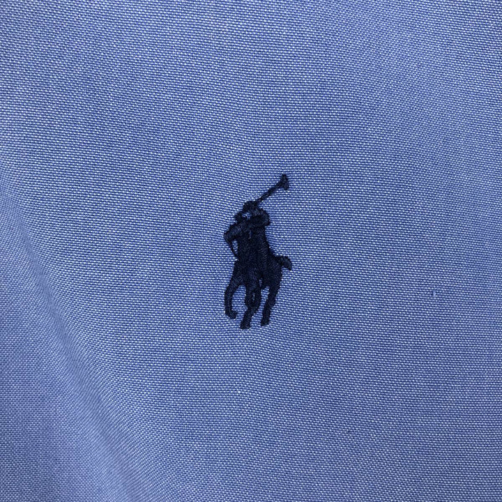 Ralph Lauren Classic Fit Long Sleeve Button Down Shirt Men's XXL cotton Blue type light blue Vintage Second Hand