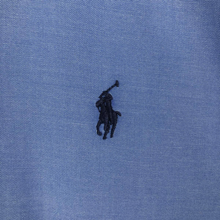Ralph Lauren YARMOUTH long sleeve button down shirt, men's size L cotton Blue type light blue Vintage Second Hand