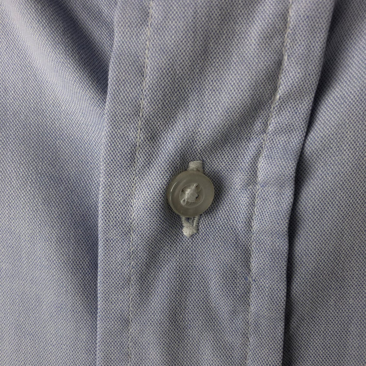 Brooks Brothers Est.1818 Long Sleeve Button Down Shirt Made in USA Men's Size L cotton Blue type light blue Vintage Second Hand