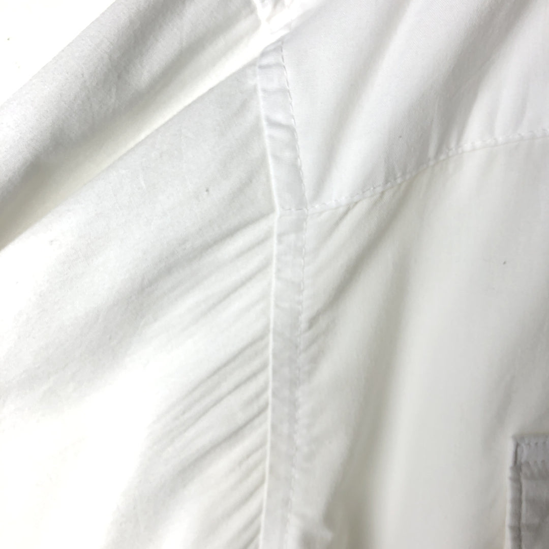 Vintage 90'S Wrangler long-sleeved western shirt, men's size XL cotton white type Vintage Second Hand