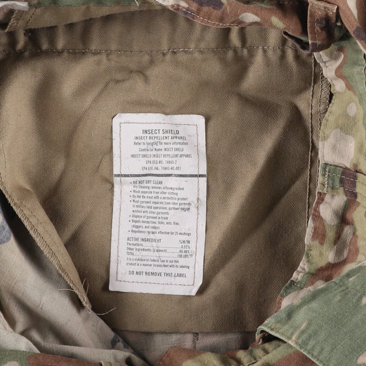 Authentic US military Multicam Camo Ripstop Military Cargo Pants, Combat Pants, Made in USA, Men's Size W34 Nylon Khaki type Vintage Second Hand