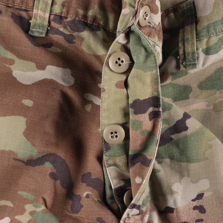 Authentic US military Multicam Camo Ripstop Military Cargo Pants, Combat Pants, Made in USA, Men's Size W34 Nylon Khaki type Vintage Second Hand