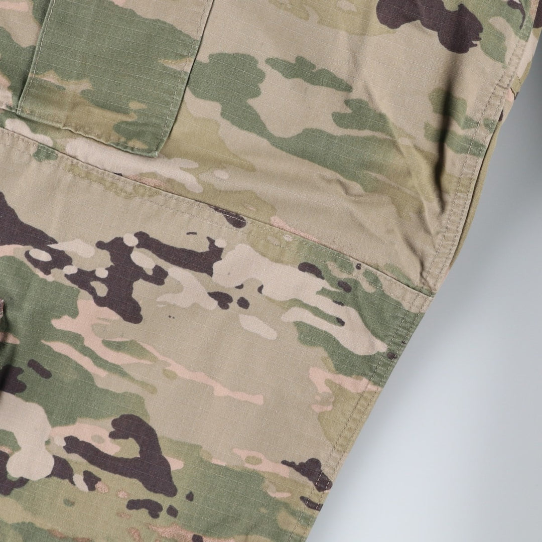 Authentic US military Multicam Camo Ripstop Military Cargo Pants, Combat Pants, Made in USA, Men's Size W34 Nylon Khaki type Vintage Second Hand