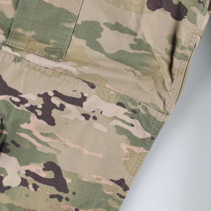 Authentic US military Multicam Camo Ripstop Military Cargo Pants, Combat Pants, Made in USA, Men's Size W34 Nylon Khaki type Vintage Second Hand