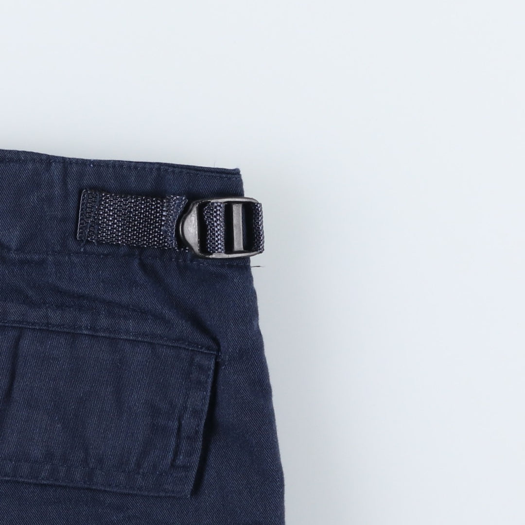 Greek Military Cargo Pants, Men's, Size W33 cotton navy blue type Vintage Second Hand