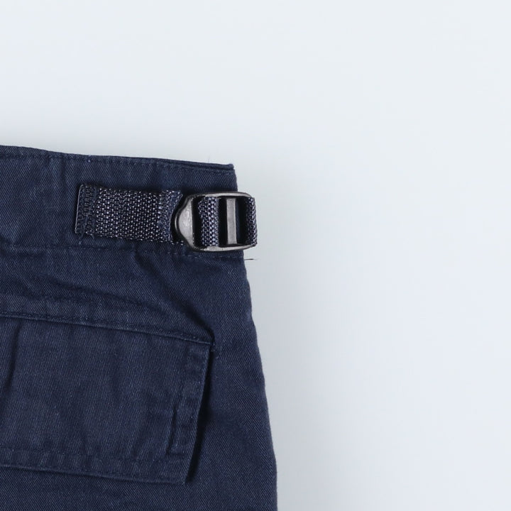 Greek Military Cargo Pants, Men's, Size W33 cotton navy blue type Vintage Second Hand
