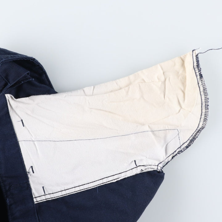Greek Military Cargo Pants, Men's, Size W33 cotton navy blue type Vintage Second Hand