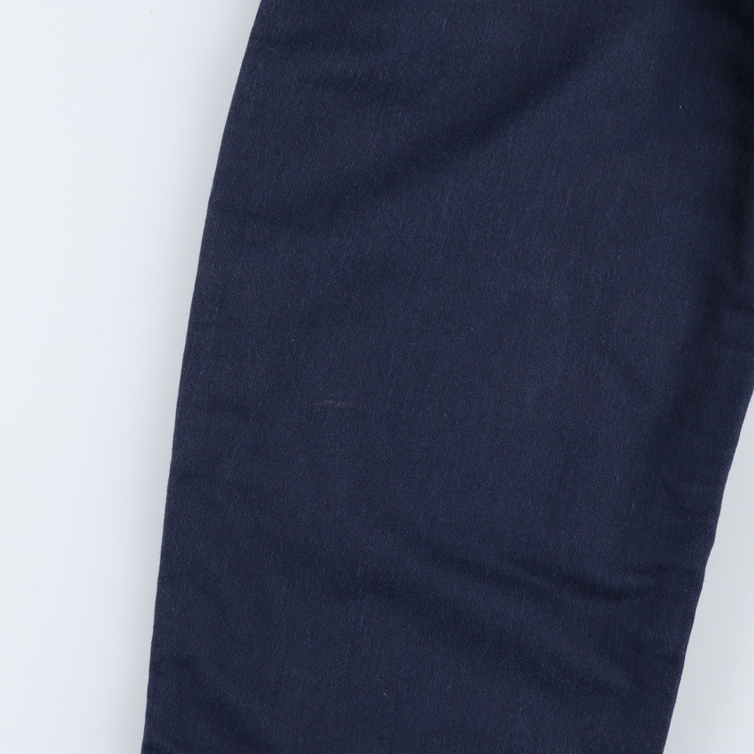 Greek Military Cargo Pants, Men's, Size W33 cotton navy blue type Vintage Second Hand