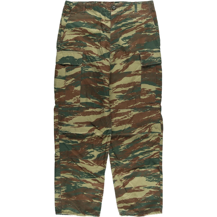 Camouflage Lizard Camo Military Cargo Pants Combat Pants Men's Size W34 unclear Khaki type Vintage Second Hand