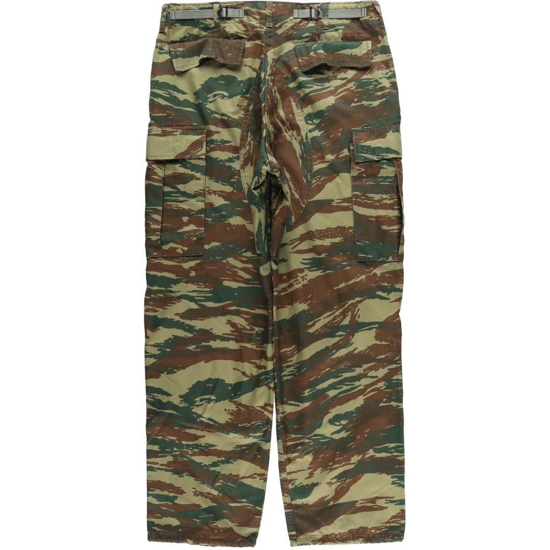 Camouflage Lizard Camo Military Cargo Pants Combat Pants Men's Size W34 unclear Khaki type Vintage Second Hand