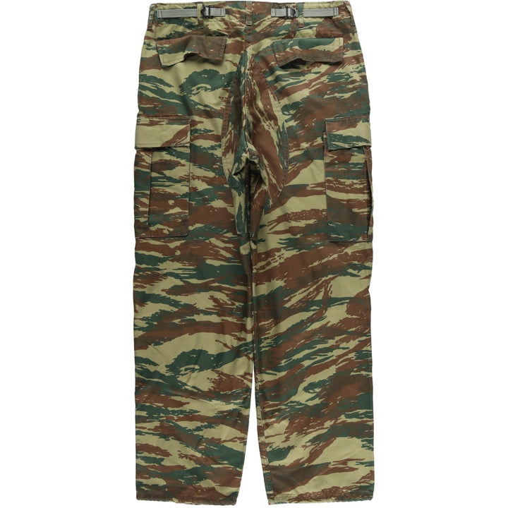 Camouflage Lizard Camo Military Cargo Pants Combat Pants Men's Size W34 unclear Khaki type Vintage Second Hand