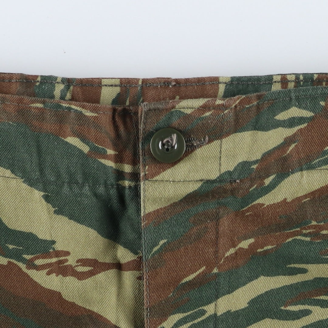 Camouflage Lizard Camo Military Cargo Pants Combat Pants Men's Size W34 unclear Khaki type Vintage Second Hand