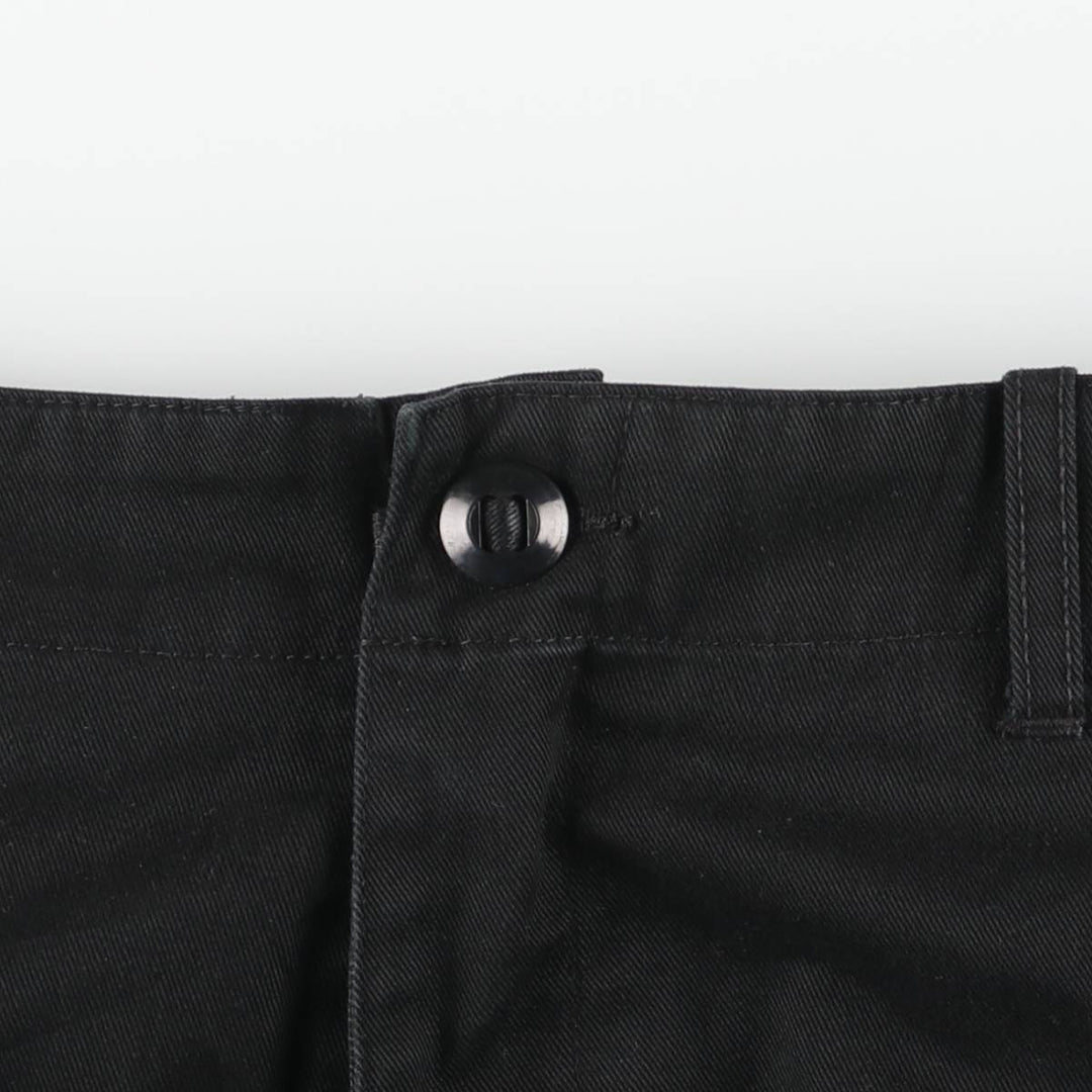 Civilian Military Cargo Pants Men's Size W35 polyester black type Vintage Second Hand