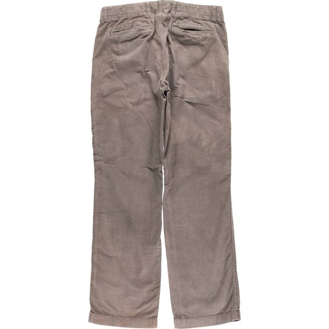 GAP Men's Corduroy Pants (Size W32) cotton beige type brown Vintage Second Hand