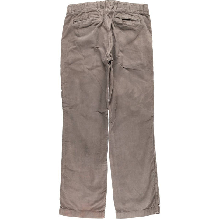 GAP Men's Corduroy Pants (Size W32) cotton beige type brown Vintage Second Hand