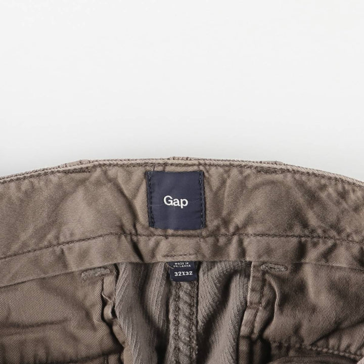 GAP Men's Corduroy Pants (Size W32) cotton beige type brown Vintage Second Hand