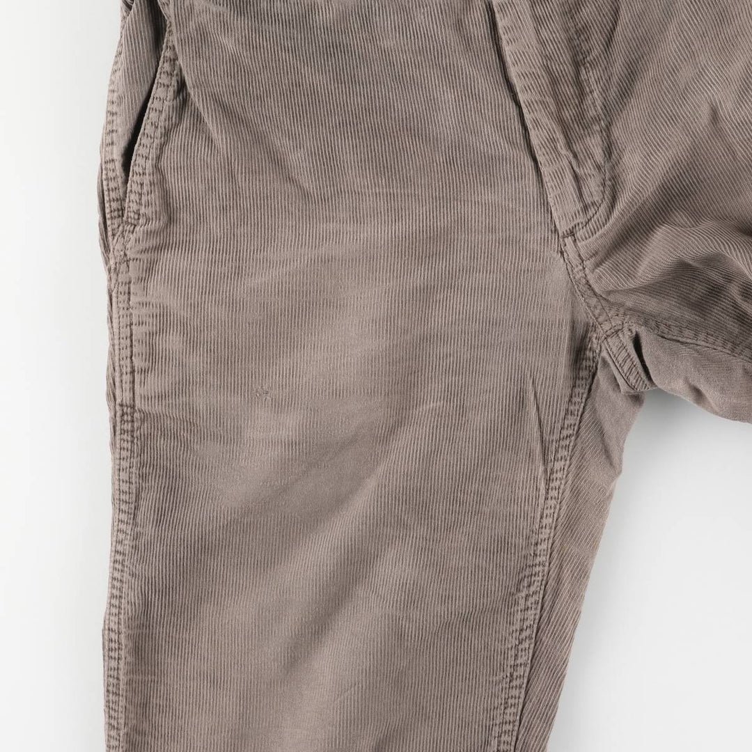 GAP Men's Corduroy Pants (Size W32) cotton beige type brown Vintage Second Hand
