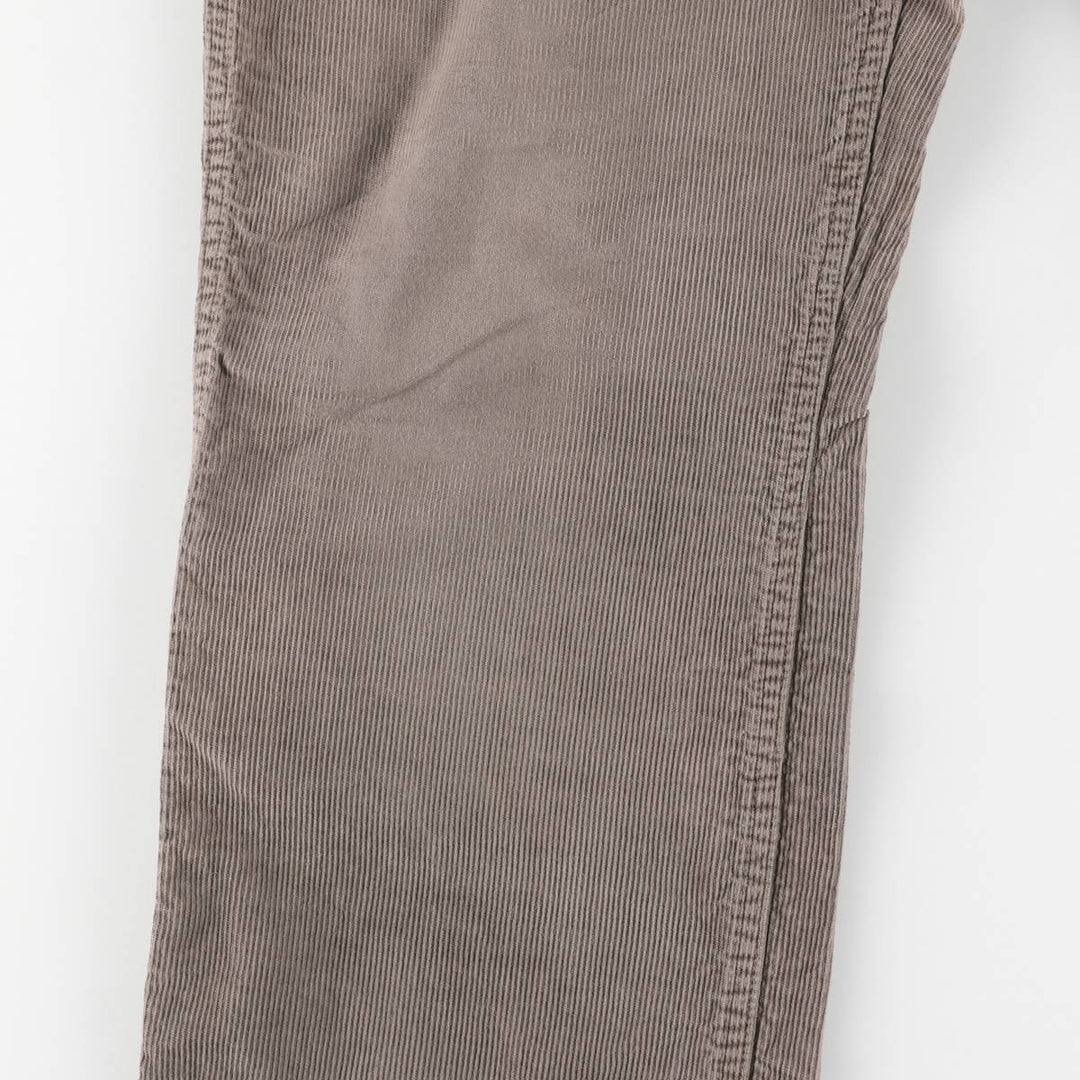 GAP Men's Corduroy Pants (Size W32) cotton beige type brown Vintage Second Hand