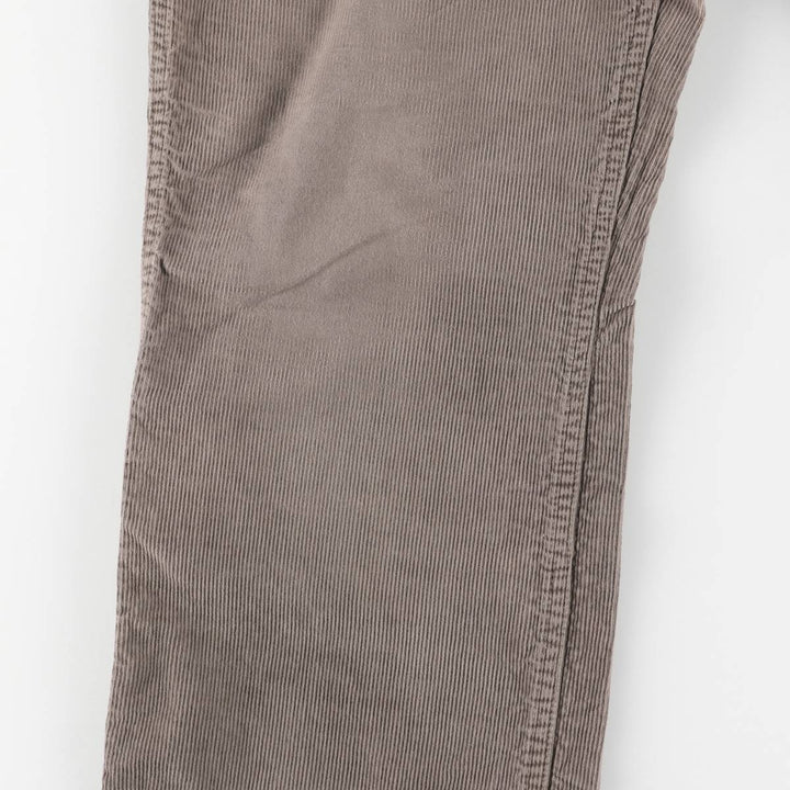 GAP Men's Corduroy Pants (Size W32) cotton beige type brown Vintage Second Hand
