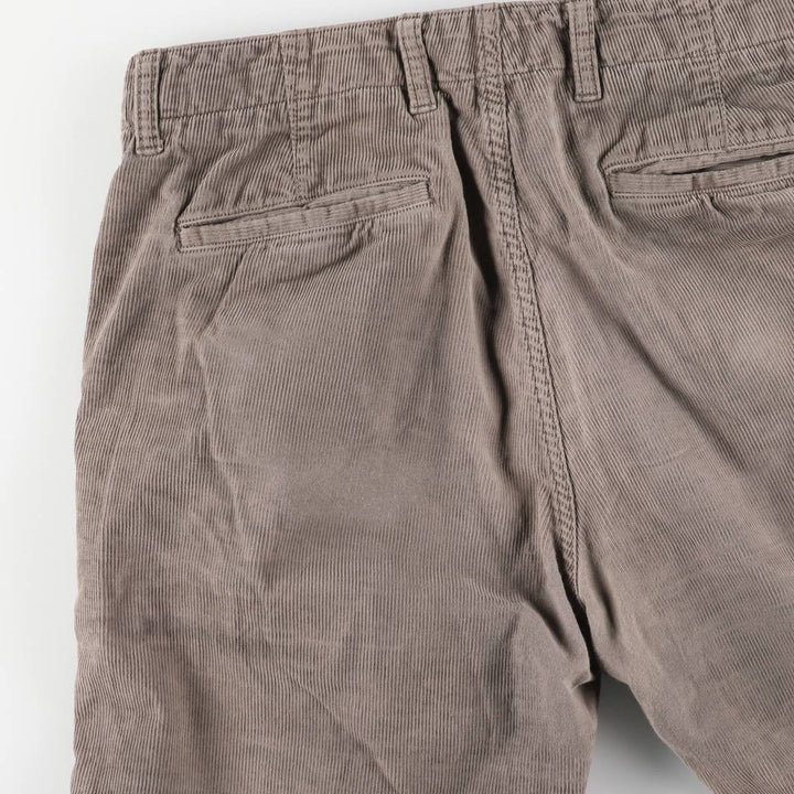 GAP Men's Corduroy Pants (Size W32) cotton beige type brown Vintage Second Hand