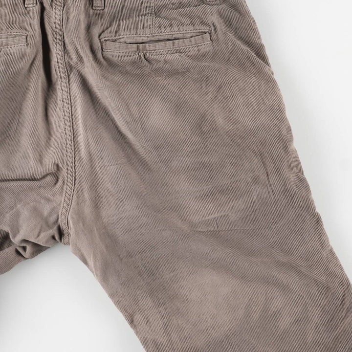 GAP Men's Corduroy Pants (Size W32) cotton beige type brown Vintage Second Hand
