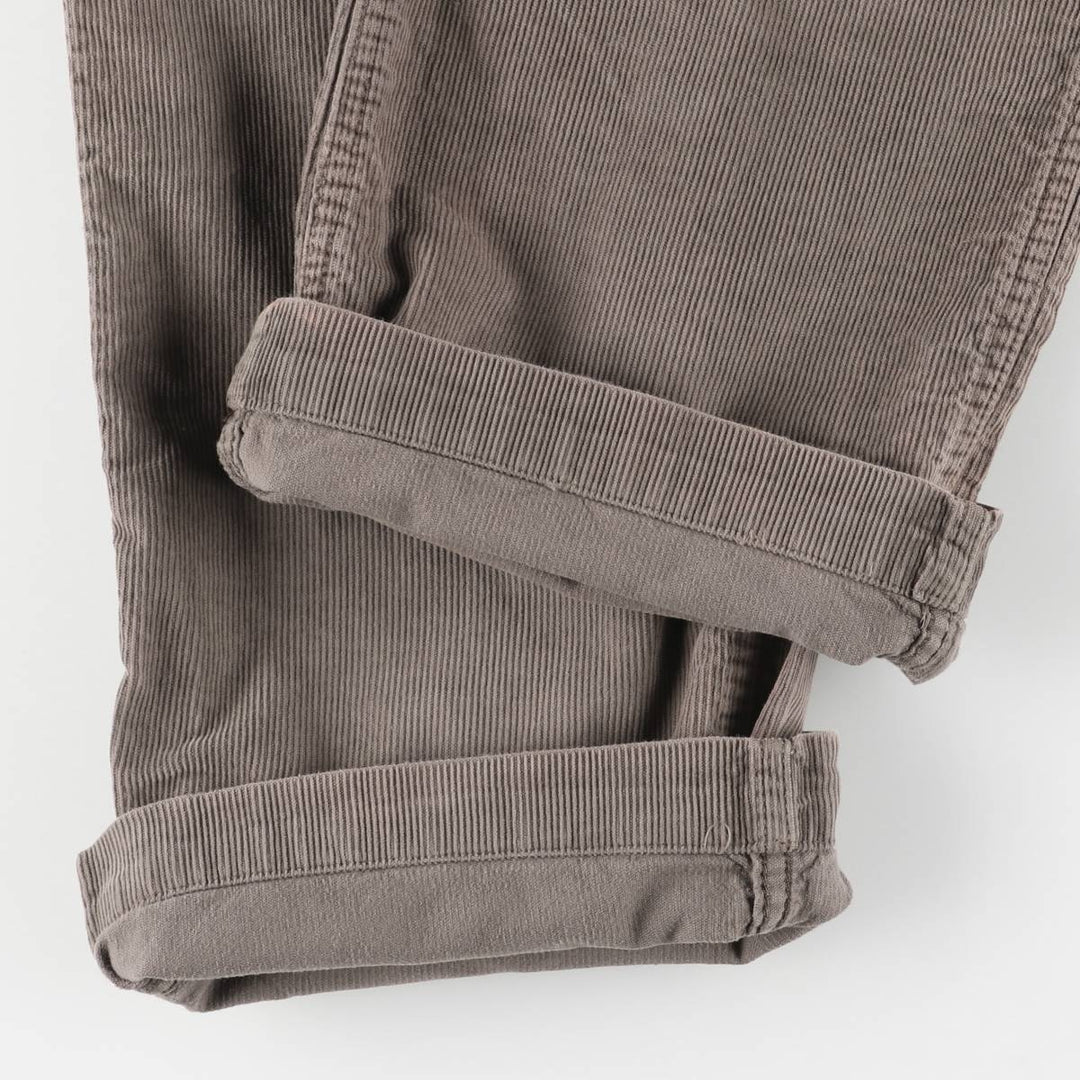 GAP Men's Corduroy Pants (Size W32) cotton beige type brown Vintage Second Hand