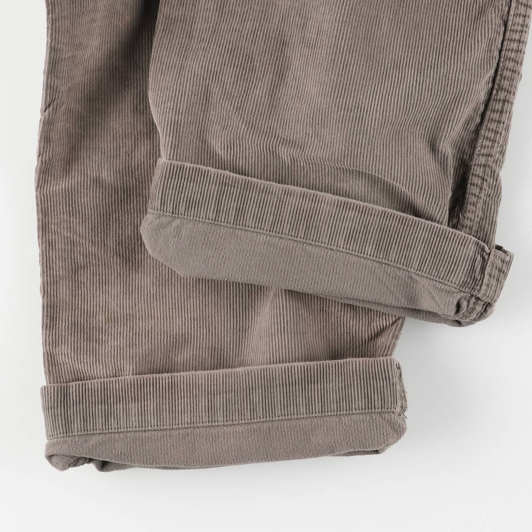GAP Men's Corduroy Pants (Size W32) cotton beige type brown Vintage Second Hand