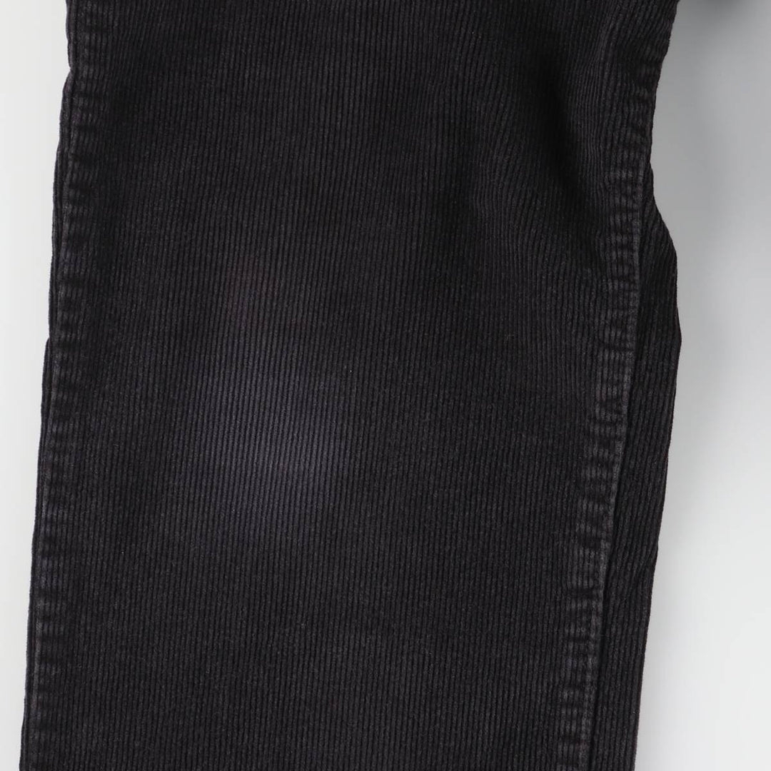 Calvin Klein Jeans corduroy pants, men's size W34 cotton black type Vintage Second Hand