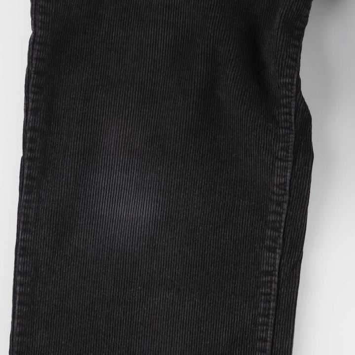 Calvin Klein Jeans corduroy pants, men's size W34 cotton black type Vintage Second Hand