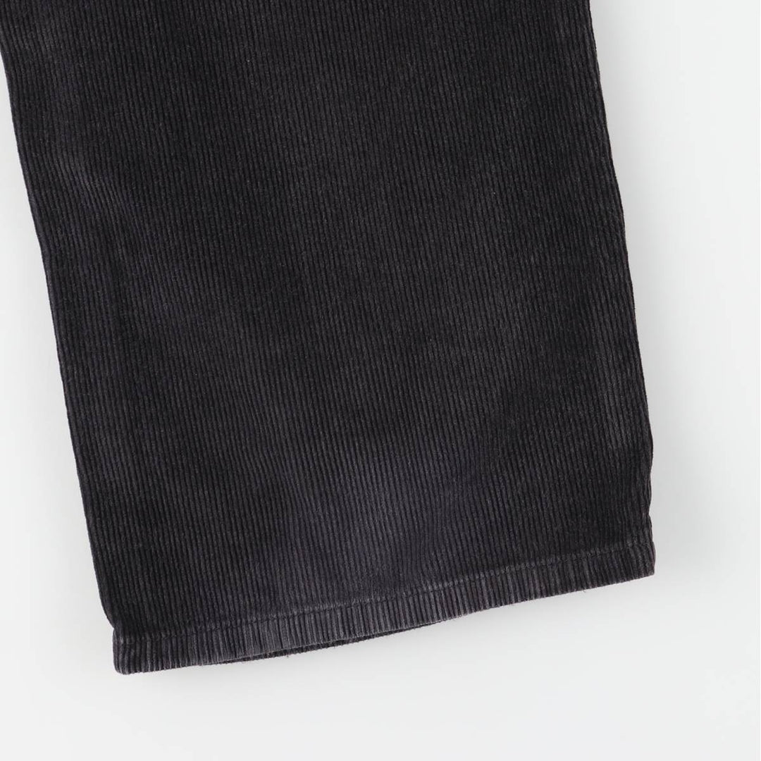 Calvin Klein Jeans corduroy pants, men's size W34 cotton black type Vintage Second Hand