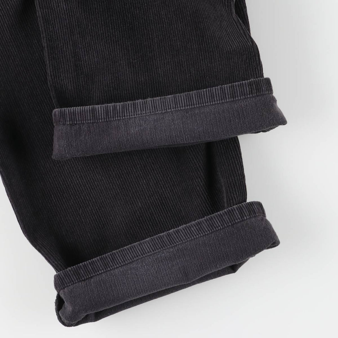 Calvin Klein Jeans corduroy pants, men's size W34 cotton black type Vintage Second Hand