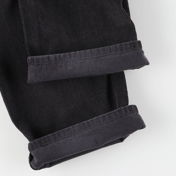 Calvin Klein Jeans corduroy pants, men's size W34 cotton black type Vintage Second Hand
