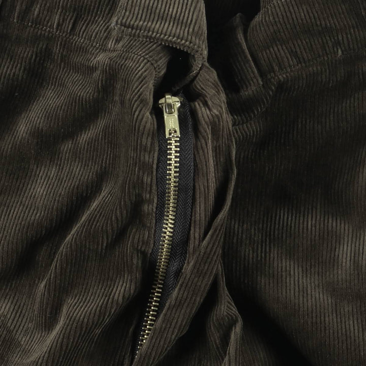 Most Suitable Corduroy Pants Made in the UK Men's Size W36 unclear Khaki type sage green Vintage Second Hand