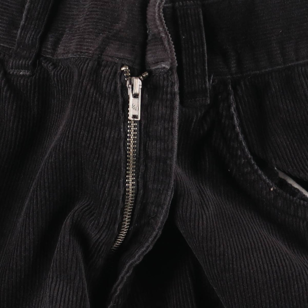 St. John's Bay Men's Corduroy Pants, Size 34 cotton black type Vintage Second Hand