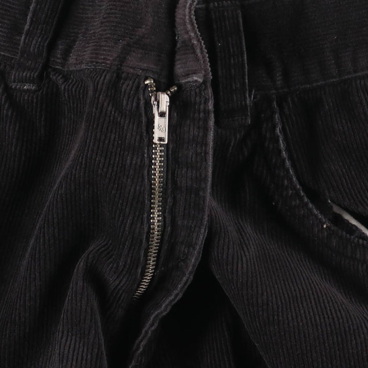 St. John's Bay Men's Corduroy Pants, Size 34 cotton black type Vintage Second Hand
